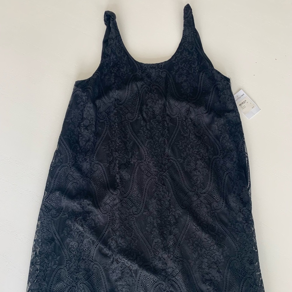 Lace black dress size Large
